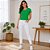 Blusa Feminina Básica Gola Careca- Habana - Imagem 1