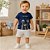 Conjunto Infantil Menino Girafa- Rei Rex - Imagem 1