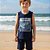 Conjunto Infantil Surf Regata/Bermuda- Rei Rex - Imagem 4