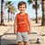 Conjunto Verão Infantil Masculino Regata e Shorts – Rei Rex - Imagem 4