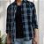 Camisa Masculina Manga Longa Xadrez - Hering - Imagem 1
