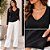Blusa Feminina Tricô com Decote V Habana - Imagem 17