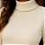 Blusa Feminina Gola Alta em Canelado- Cativa - Imagem 12