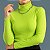 Blusa Feminina Gola Alta em Canelado- Cativa - Imagem 8