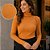 Blusa Feminina Gola Alta em Canelado- Cativa - Imagem 7
