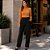 Blusa Feminina Gola Alta em Canelado- Cativa - Imagem 5