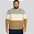 Suéter Masculino Plus Size Tricolor em Tricô – Gola Redonda Malwee - Imagem 4
