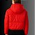 Jaqueta Puffer Feminina Vermelha com Capuz e Zíper – Malwee - Imagem 3
