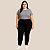 Calça Moletom Montaria Compact Plus Size Feminina com Cintura Alta Cativa - Imagem 1