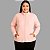 Jaqueta Feminina Plus Size em Poliéster com Zíper e Bolsos Laterais - Imagem 6