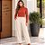 Blusa Gola Alta Feminina Manga Longa Tricot Comfort - Habana - Imagem 3