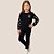 Conjunto Infantil Menina Blusa Manga Longa Estampa Poá + Calça Kely &Kety - Imagem 2