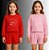 Conjunto Infantil  Blusa Manga Longa e Shorts – Estampa "Cool to be Kind" - Imagem 2
