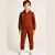 Conjunto Moletom Infantil Masculino Inverno Gola Polo – Sem Bolso Rei Rex - Imagem 1
