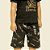 Conjunto Infantil Masculino Camiseta Preta Estampada + Shorts Cargo Algodão Malwee Kids - Imagem 2