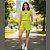 Conjunto Feminino Juvenil Shorts com Bolsos e Blusa FUN Everyday - Malwee Kids - Imagem 1