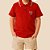 Conjunto Infantil  Polo Vermelha + Shorts Bege Malwee Kids - Imagem 3