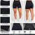 Shorts Selene Feminino Basico Sem Costura Canelado Fitness - Imagem 2