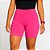Shorts Selene Feminino Basico Sem Costura Canelado Fitness - Imagem 5