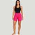 Shorts Selene Feminino Basico Sem Costura Canelado Fitness - Imagem 3