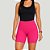 Shorts Selene Feminino Basico Sem Costura Canelado Fitness - Imagem 4