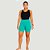 Shorts Selene Feminino Basico Sem Costura Canelado Fitness - Imagem 6
