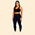 Calça Legging Sem Costura Selene Feminina Cós Alto Conforto e Sustentação - Imagem 10