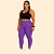 Calça Legging Sem Costura Selene Feminina Cós Alto Conforto e Sustentação - Imagem 7