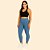 Calça Legging Selene Feminina Cós Alto Confortável para Treino e Dia a Dia - Imagem 3