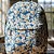 Mochila Juvenil Escolar Casual Espaçosa Floral - Imagem 6