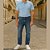 Calça Jeans Masculina Slim Fit Azul Médio – Cintura Média e Conforto Flexível Malwee - Imagem 1
