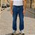 Calça Jeans Reta Masculino Cintura Média – Azul Marinho Casual e Elegante Malwee - Imagem 4