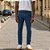 Calça Jeans Slim Masculino Cintura Média – Azul Marinho Casual e Elegante Malwee - Imagem 3