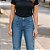 Calça Jeans Feminina Reta Azul Médio – Cintura Média  Malwee - Imagem 3