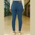 Calça Jeans Feminina Skinny Azul Médio – Cintura Média Malwee - Imagem 4