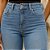 Calça Jeans Feminina Skinny Cropped Azul Claro – Cintura Média Malwee - Imagem 3
