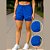 Shorts  Duplo Feminino Treino  Enfim Active Azul - Imagem 1