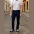 Calça Jeans Masculina Skinny  Azul Escuro Hering - Imagem 1