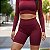 Shorts Selene Feminino Sem Costura Canelado Fitness - Imagem 6