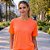 Camiseta Feminina Dry Fit Laranja – Conforto, Estilo e Alta Performance Selene - Imagem 2