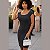 Vestido Curto Cativa em Malha Canelada - Imagem 6