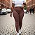 Calça Legging Canelada Cós Duplo Sem Costura e Recortes Laterais Selene TAMANHO GG - Imagem 7