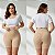 Shorts Modelador Sem Costura Selene com Cintura Antideslizante em Silicone - Imagem 1