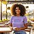 Blusa Feminina Roxa Altura de Cós Habana - Imagem 2