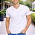 Kit 03 Camisetas Slim Sortidas Gola V Masculina -Hering - Imagem 3