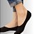 Kit 12 Pares Meias Sapatilhas Pretas Unissex Hoahi - Imagem 1