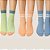 Kit3 Pares De Meia Sem Costura Meia Infantil Malwee Unissex - Imagem 10