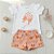 Conjunto Bebê Menina Blusa com Estampa de Laço e Shorts Estampado 4YOU- Cativa - Imagem 7