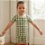 Pijama Infantil Menina Algodão Xadrez Rosa e Verde 4YOU- Cativa - Imagem 3