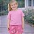 Conjunto Infantil Menina Blusa Texturizada e Shorts Estampado em Poliéster 4YOU- Cativa - Imagem 4